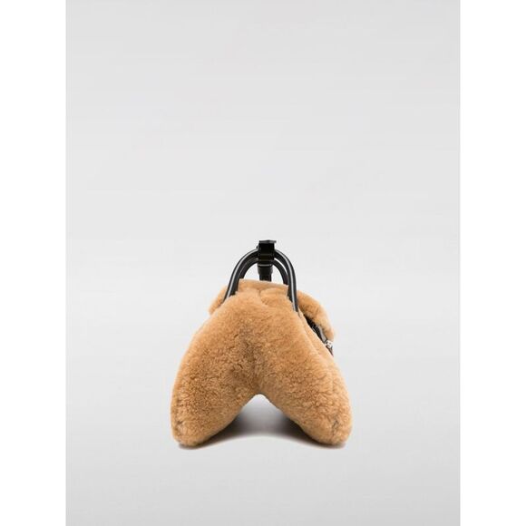 Amina Muaddi Handbag Woman Milk - Picture 3 of 7